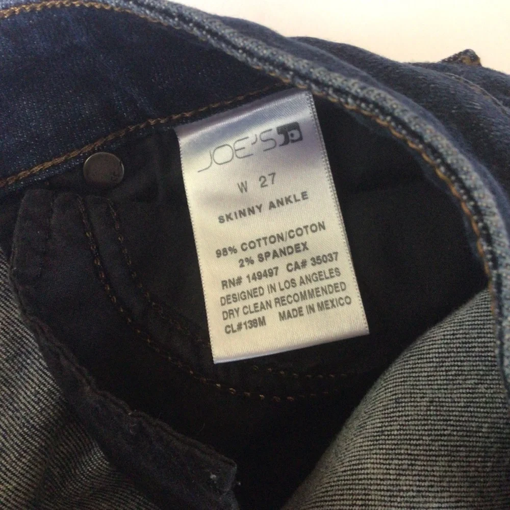JOES LIVV SKINNY ANKLE JEANS SIZE 27